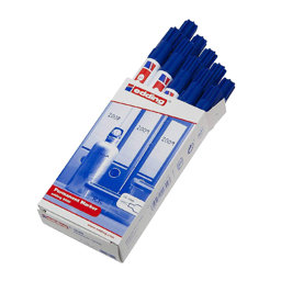 Edding 3000 Permanent Marker Kalem Yuvarlak Uç 1.5 - 3 mm - Mavi (10 Adet) için detaylı bilgi göster Edding 3000 Permanent Marker Kalem Yuvarlak Uç 1.5 - 3 mm - Mavi (10 Adet) resmi