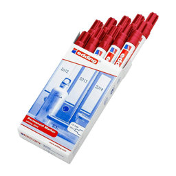 Edding 3000 Permanent Marker Kalem Yuvarlak Uç 1.5 - 3 mm - Kırmızı (10 Adet) için detaylı bilgi göster Edding 3000 Permanent Marker Kalem Yuvarlak Uç 1.5 - 3 mm - Kırmızı (10 Adet) resmi