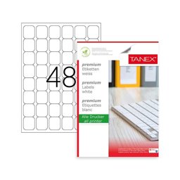Tanex TW-2048 Lazer Etiket 32 x 32 mm Tanex TW-2048 Lazer Etiket 32 x 32 mm