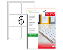Tanex TW-2006 Lazer Etiket 99,1 x 93,1 mm Tanex TW-2006 Lazer Etiket 99,1 x 93,1 mm