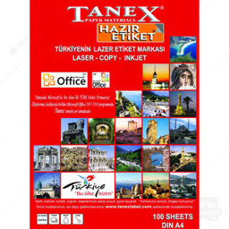 Tanex TW-2120 Lazer Etiket 31 x 14 mm Tanex TW-2120 Lazer Etiket 31 x 14 mm