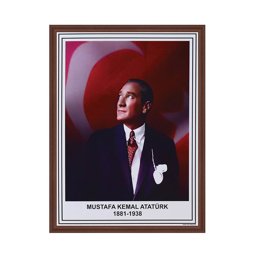Panda Ahşap Çerçeve Atatürk Portresi 35x50 Pan425 için detaylı bilgi göster Panda Ahşap Çerçeve Atatürk Portresi 35x50 Pan425 resmi