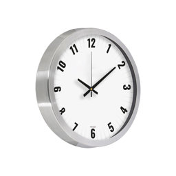 Alüminyum Duvar Saati Beyaz  Çap:40 cm  için detaylı bilgi göster Alüminyum Duvar Saati Beyaz  Çap:40 cm  resmi