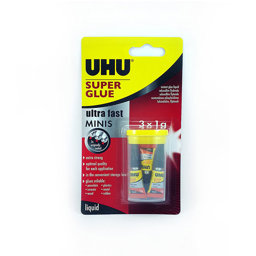 Uhu Süper Glue 3'lü Mini Japon Yapıştırıcı 3 x 1 gr için detaylı bilgi göster Uhu Süper Glue 3'lü Mini Japon Yapıştırıcı 3 x 1 gr resmi