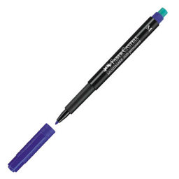 Faber Castell 1525 M Permanent Asetat Kalemi 1.0 mm - Mavi Faber Castell 1525 M Permanent Asetat Kalemi 1.0 mm - Mavi