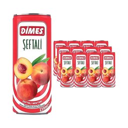 Dimes Meyve Nektari Teneke Şeftali 250 ml (12 Adet) için detaylı bilgi göster Dimes Meyve Nektari Teneke Şeftali 250 ml (12 Adet) resmi