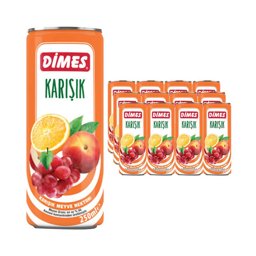 Dimes Meyve Nektari Teneke Karışık 250 ml (12 Adet) için detaylı bilgi göster Dimes Meyve Nektari Teneke Karışık 250 ml (12 Adet) resmi