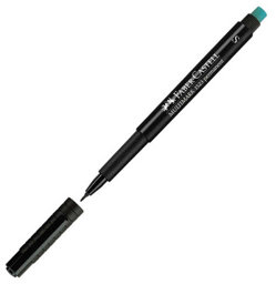 Faber Castell 1523 S Permanent Asetat Kalemi 0.4 mm - Siyah Faber Castell 1523 S Permanent Asetat Kalemi 0.4 mm - Siyah