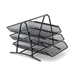 Bion 9304 Metal Perfore Evrak Rafı 3 Katlı Siyah için detaylı bilgi göster Bion 9304 Metal Perfore Evrak Rafı 3 Katlı Siyah resmi
