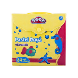 Play-Doh Pastel Boya Çantalı Köşeli 24 Renk için detaylı bilgi göster Play-Doh Pastel Boya Çantalı Köşeli 24 Renk resmi