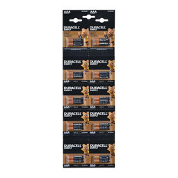 Duracell Alkalin AAA İnce Kalem Pil  2x10 Kartela 20'li Paket için detaylı bilgi göster Duracell Alkalin AAA İnce Kalem Pil  2x10 Kartela 20'li Paket resmi
