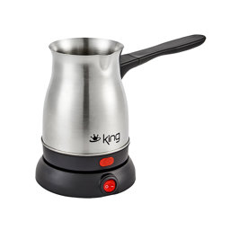 King Telveli K-442Y Türk Kahvesi Makinesi 4 Fincan 800 W için detaylı bilgi göster King Telveli K-442Y Türk Kahvesi Makinesi 4 Fincan 800 W resmi