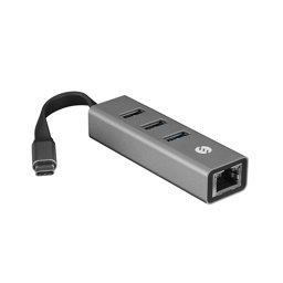 S-link SW-U3325 4 in 1 Gigabit 1000 Mbps 3 Port USB 3.0 Ethernet Type C Hub Adaptör için detaylı bilgi göster S-link SW-U3325 4 in 1 Gigabit 1000 Mbps 3 Port USB 3.0 Ethernet Type C Hub Adaptör resmi
