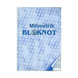 Dilman Milimetrik Blok A4 Mavi