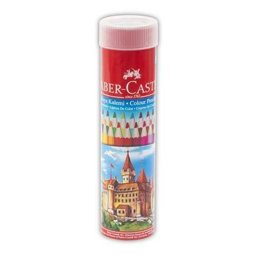 Faber Castell Kuru Boya Kalemi Redline Metal Tüp 12 Renk Faber Castell Kuru Boya Kalemi Redline Metal Tüp 12 Renk