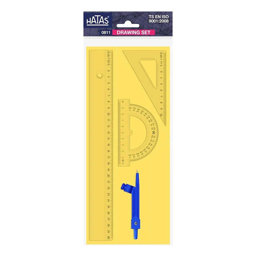 Hatas 0811 Çizim Takımı Pergelli Ekonomik 4 Parça Hatas 0811 Çizim Takımı Pergelli Ekonomik 4 Parça