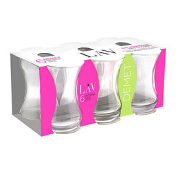 Lav Dmt-303 İnce Belli Çay Bardağı 6'lı Paket Lav Dmt-303 İnce Belli Çay Bardağı 6'lı Paket