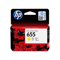 HP 655 CZ112AE Mürekkep Kartuş 600 Sayfa -Sarı