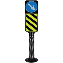 Esnek Refüjbaşı Tabelası Reflektifli 200mm Tr2602 Esnek Refüjbaşı Tabelası Reflektifli 200mm Tr2602