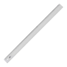 Hatas 170 Plastik Cetvel Büro Tipi Geniş 50 cm Hatas 170 Plastik Cetvel Büro Tipi Geniş 50 cm
