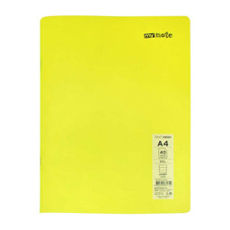 Mynote Text Neo Defter PP Kapak Tel Dikişli Çizgili A4 80 Yaprak  Mynote Text Neo Defter PP Kapak Tel Dikişli Çizgili A4 80 Yaprak