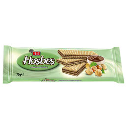 Eti Hoşbeş Fındık Kremalı Gofret 142 gr 20'li Paket Eti Hoşbeş Fındık Kremalı Gofret 142 gr 20'li Paket