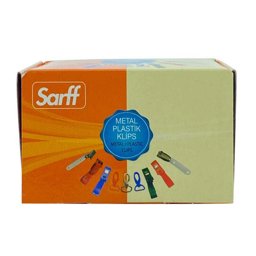 Sarff Metal Klips Yapışkanlı 100'lü Paket Sarff Metal Klips Yapışkanlı 100'lü Paket