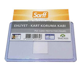 Sarff Pvc Kimlik Ehliyet Koruma Kabı 54 X 86 Sarff Pvc Kimlik Ehliyet Koruma Kabı 54 X 86