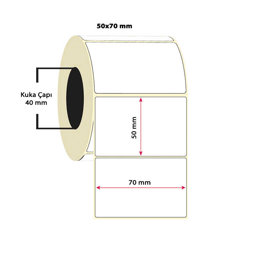 Kuşe Etiket 50x70 Tekli 500'lü Sarım Kuşe Etiket 50x70 Tekli 500'lü Sarım