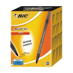 Bic Round Stic Tükenmez Kalem 1.0 mm 60'lı Paket - Siyah Bic Round Stic Tükenmez Kalem 1.0 mm 60'lı Paket - Siyah