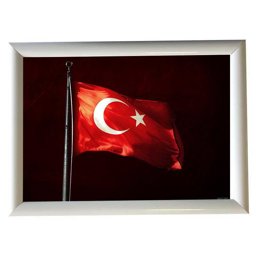 Taroks Lamine Çerçeve A4 Beyaz Taroks Lamine Çerçeve A4 Beyaz