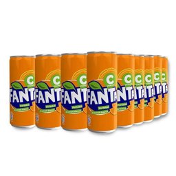 Fanta Kutu 330 ml 24'lü Fanta Kutu 330 ml 24'lü