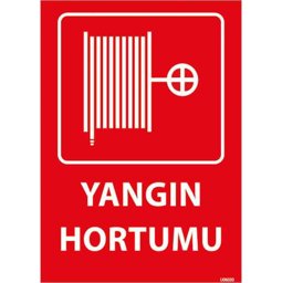 Yangın Alarm Butonu Uyarı Levhası U06020 Yangın Alarm Butonu Uyarı Levhası U06020