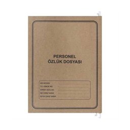 Tunakart P3003 Askılı Personel Özlük Dosyası 4 Bölmeli Tunakart P3003 Askılı Personel Özlük Dosyası 4 Bölmeli