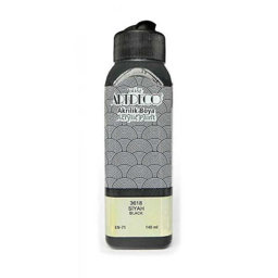 Artdeco 3618 Akrilik Boya 140 ml Siyah