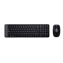 Logitech MK220 Kablosuz Q Klavye + Mouse Seti Siyah Logitech MK220 Kablosuz Q Klavye + Mouse Seti Siyah