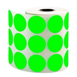 Tanex Nokta Etiket Ø:30 mm Yeşil 2000 Adet Tanex Nokta Etiket Ø:30 mm Yeşil 2000 Adet