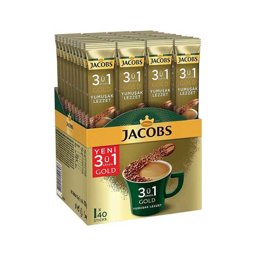 Jacobs Kahve 3 ü 1 Arada Yumuşak Lezzet 18 g x 40 Adet Jacobs Kahve 3 ü 1 Arada Yumuşak Lezzet 18 g x 40 Adet
