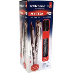 Pensan 2240 My-Tech Tükenmez Kalem İğne Uçlu 0.7 mm 25'li Paket - Kırmızı Pensan 2240 My-Tech Tükenmez Kalem İğne Uçlu 0.7 mm 25'li Paket - Kırmızı