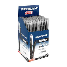 Pensan 2270 Büro Tükenmez Kalem İğne Uçlu 1.0 mm 50'li Paket - Siyah Pensan 2270 Büro Tükenmez Kalem İğne Uçlu 1.0 mm 50'li Paket - Siyah