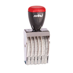 Sırdaş 1596 Numaratör Elle Değiştirmeli 9 mm 6 Hane Sırdaş 1596 Numaratör Elle Değiştirmeli 9 mm 6 Hane