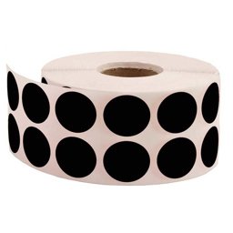 Tanex Nokta Etiket Ø:20 Siyah 2500 Adet Tanex Nokta Etiket Ø:20 Siyah 2500 Adet