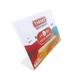 Taroks Föylük A5 L Tipi Yatay Pleksi Taroks Föylük A5 L Tipi Yatay Pleksi