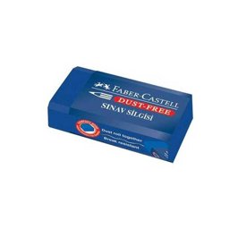 Faber Castell 187136 Dust Free Sınav Silgisi Küçük Boy Mavi Faber Castell 187136 Dust Free Sınav Silgisi Küçük Boy Mavi