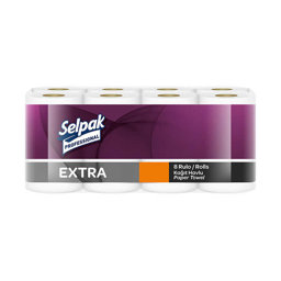 Selpak Professional Extra Çift Katlı Kağıt Havlu  8 Adet Selpak Professional Extra Çift Katlı Kağıt Havlu  8 Adet