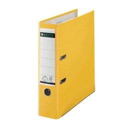 Leitz L-1010 Klasör Geniş A4 Sarı Leitz L-1010 Klasör Geniş A4 Sarı