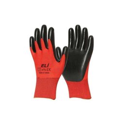 By Eli Nitril İş Eldiveni Kırmızı No:10 XL P12  By Eli Nitril İş Eldiveni Kırmızı No:10 XL P12