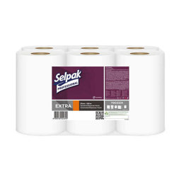 Selpak Professional Extra Hareketli Kağıt Havlu 21 cm 70 m - 6 Adet Selpak Professional Extra Hareketli Kağıt Havlu 21 cm 70 m - 6 Adet