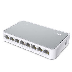 Tp-Link Mercusys MS108 8 Port 10/100 Mbps Switch Plastik Kasa Tp-Link Mercusys MS108 8 Port 10/100 Mbps Switch Plastik Kasa