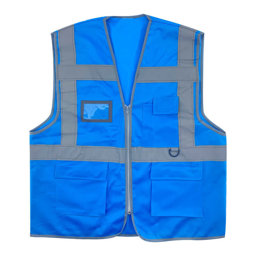 Mühendis Tİpi İkaz Yeleği Cepli Mavi XL Mühendis Tİpi İkaz Yeleği Cepli Mavi XL